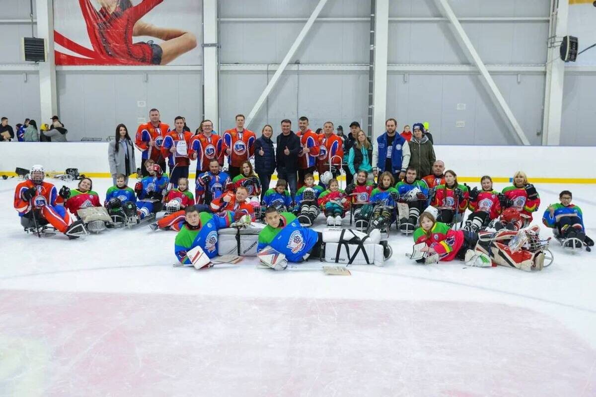    Матч завершился со счетом 3:2 в пользу юных спортсменов