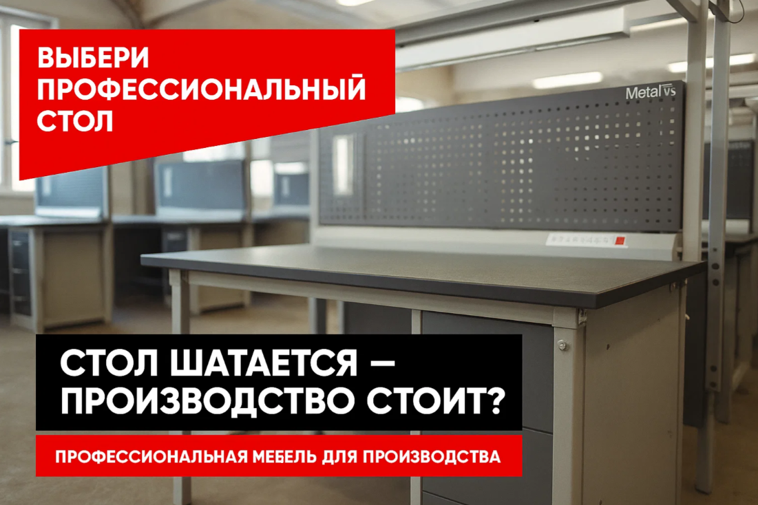 Промышленная мебель: скрытая статья расходов производства