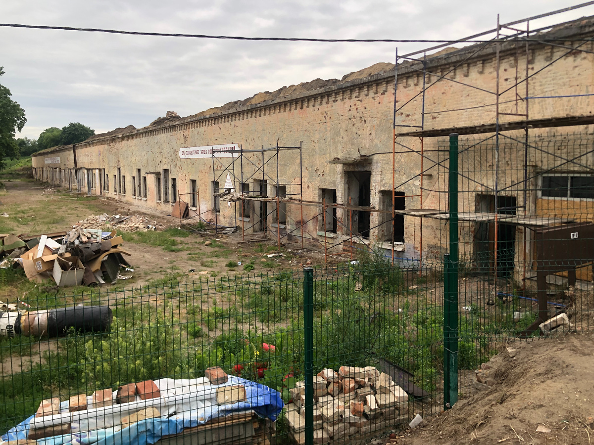 Казармы 125СП в наши дни.