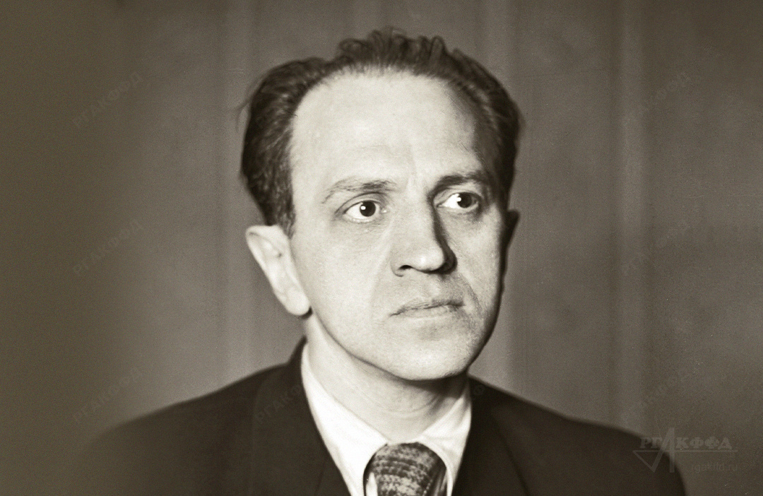 Портрет Лауреата Сталинской премии, заслуженного артиста РСФСР М.Ф. Астангова / 05.04.1948 г. / РГАКФФД. Арх.№ 1-139