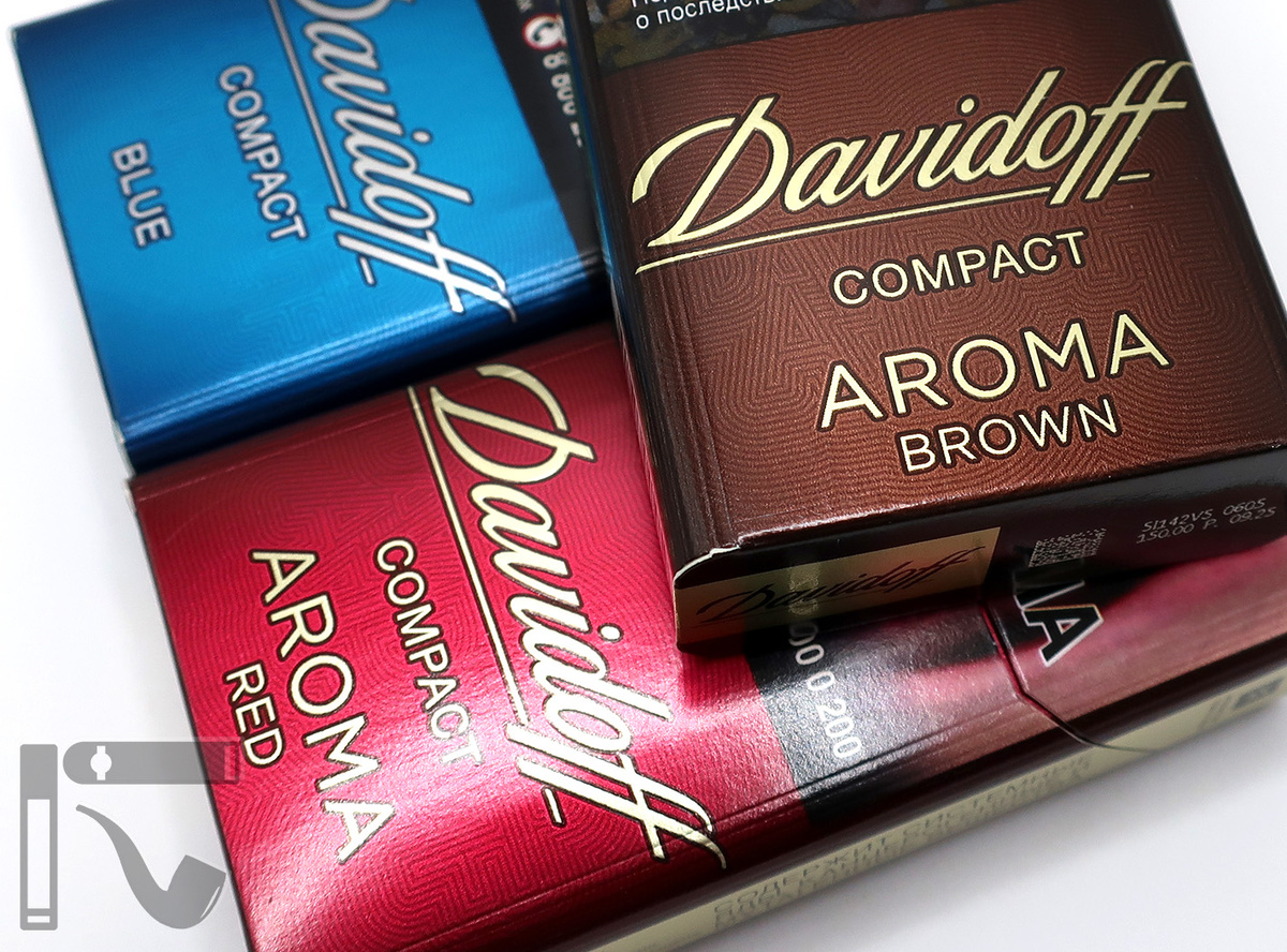 Сигареты Davidoff Compact. Фото: © канал "Уголок Курильщика"