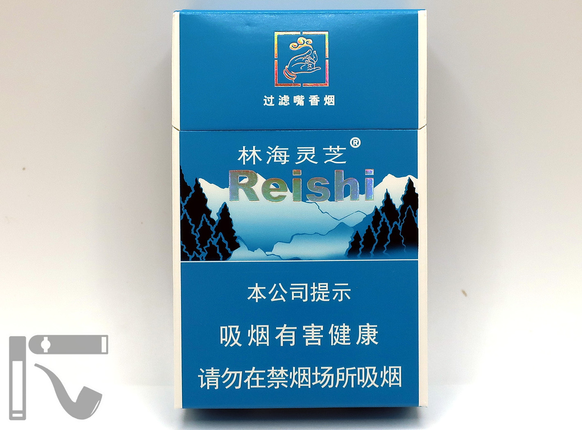 Сигареты Reishi Classic Blue. Фото: © канал "Уголок Курильщика"
