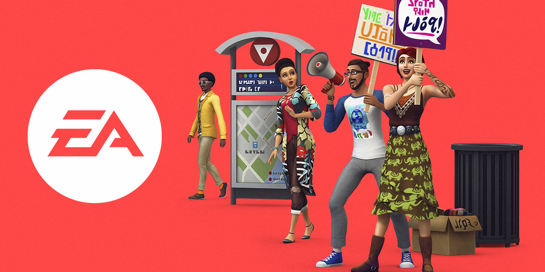 Протест против покупки Electronic Arts