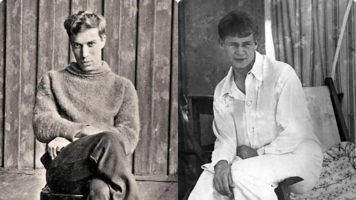 Пастернак и Есенин: редкие фото