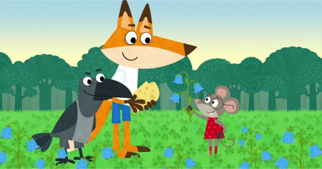 Кадр мультфильма «Радуга»