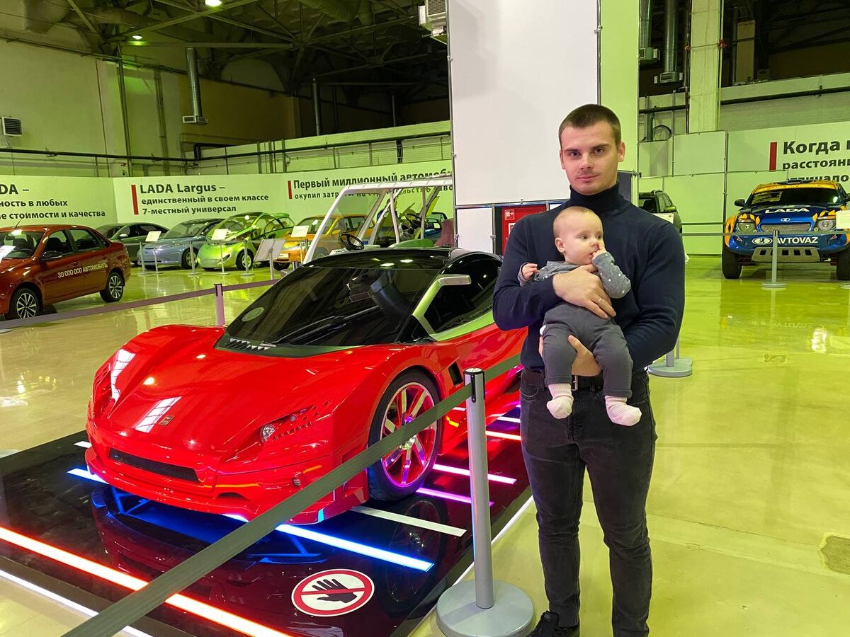 Музей АвтоВаз и я с дочкой