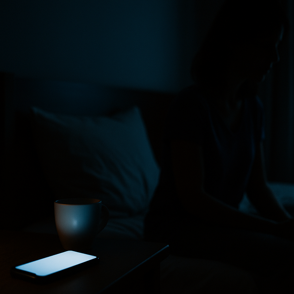 Однажды ночью он проснулся от тихой музыки.
Телефон лежал рядом, экран светился.
Но плейлист был не его — и песни звучали, как будто кто-то хотел, чтобы он их услышал.