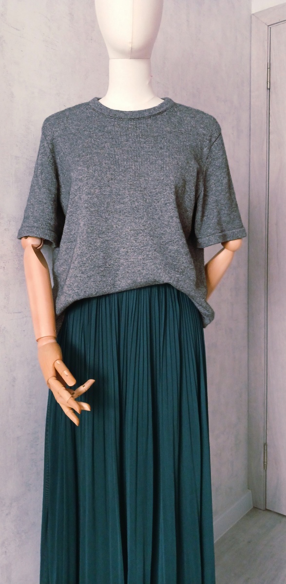 Вязаная футболка 