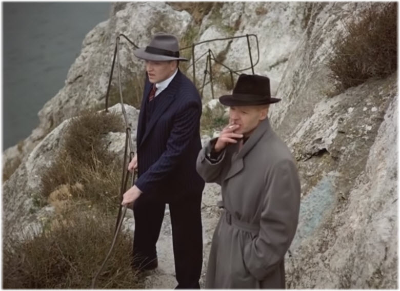 Симеиз, скала Дива. Кадр из фильма «Десять негритят»