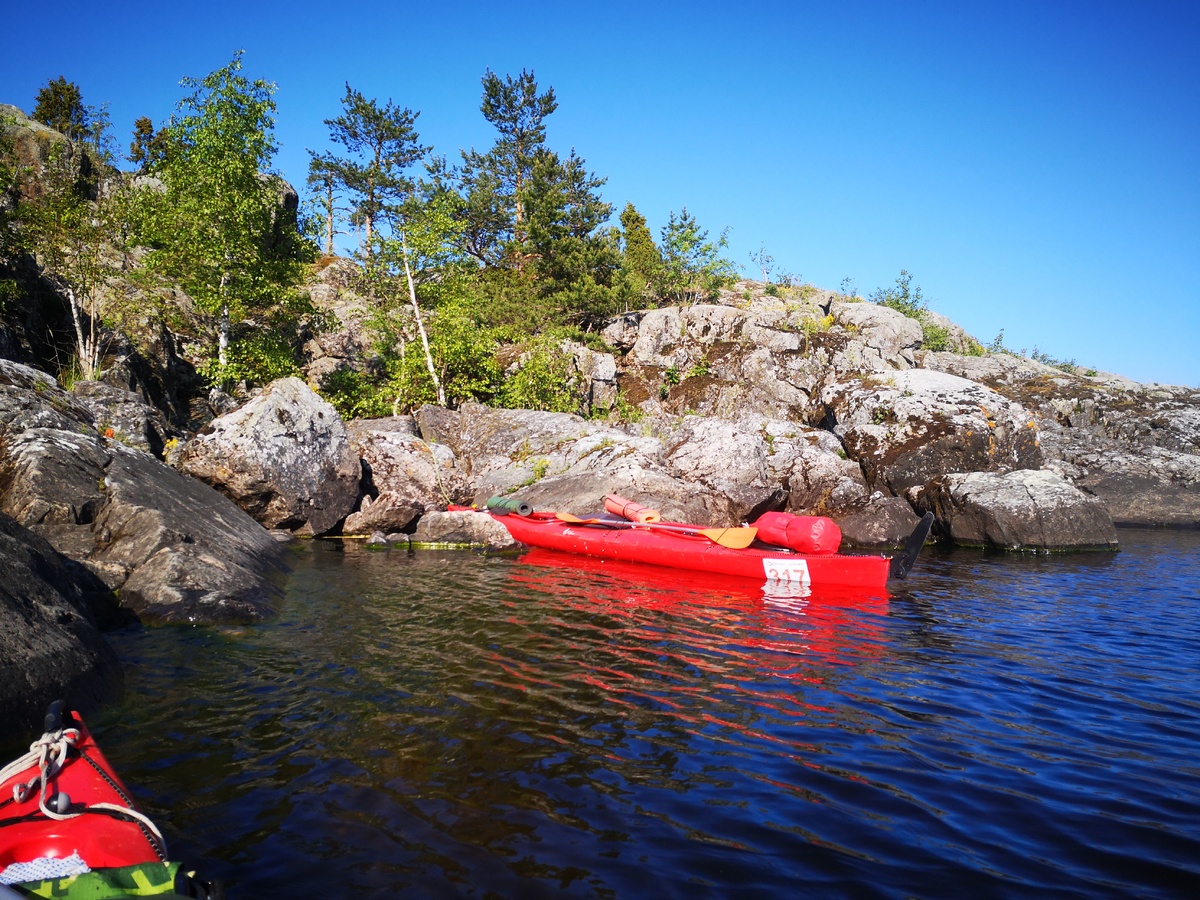 Ладожское озеро. Карелия. 2022 год.