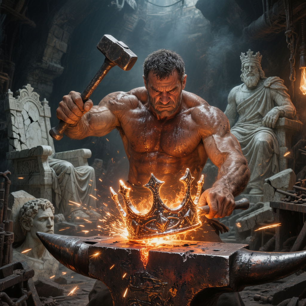 Корону не получают в наследство. Ее выковывают в огне из обломков старого мира. Своими руками.