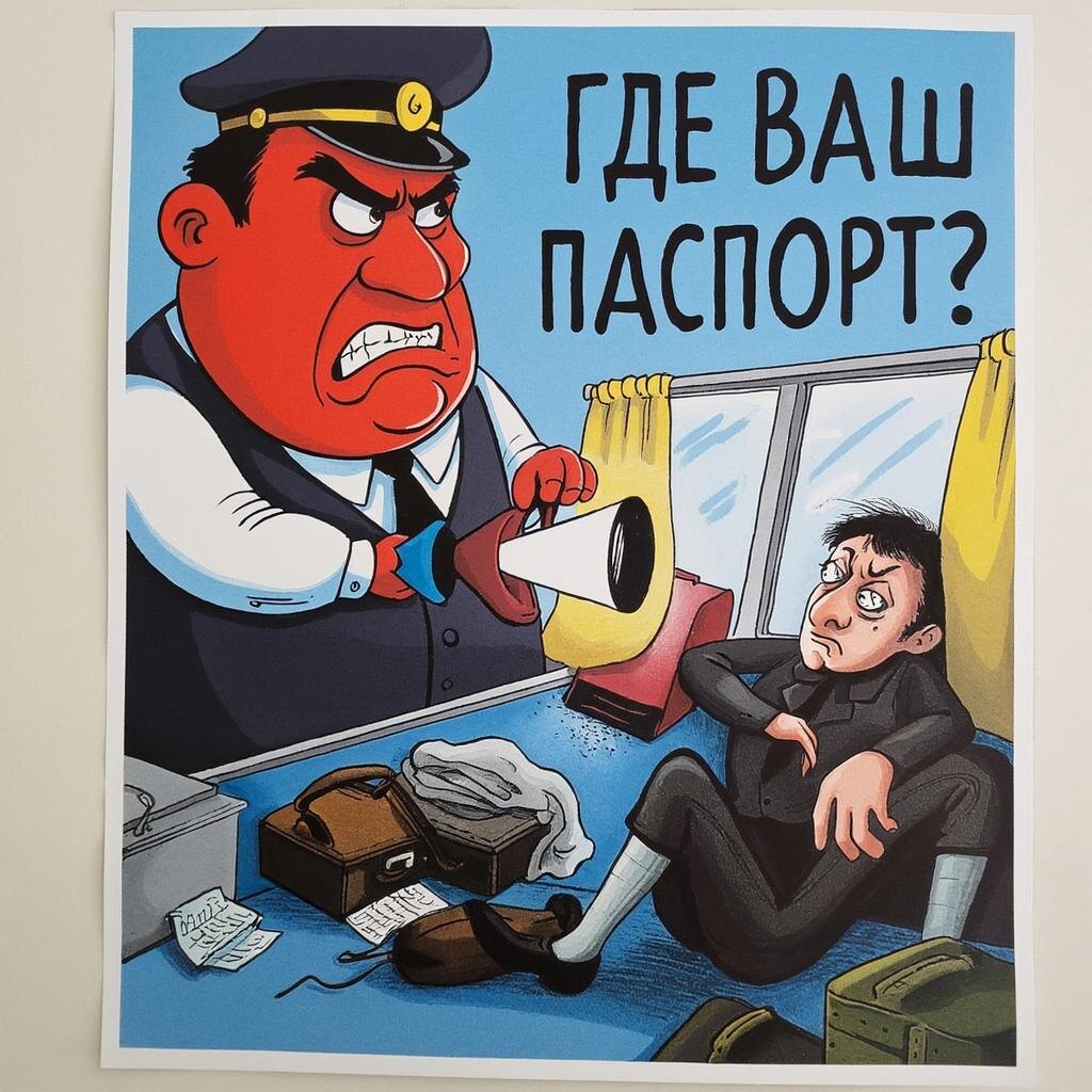 Уже забытый грозный проводник. Сейчас все вежливые, повсюду камеры