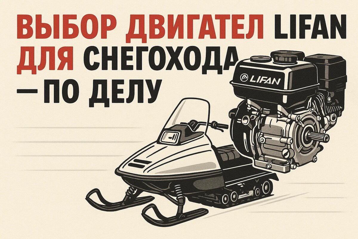 Снег по колено, −30 °C, а «Буран» встал. Частая причина — мотор. Решение простое: поставить двигатель Lifan и забыть про капризы. Ниже — без воды: что выбирать, на что смотреть и как не остаться «на лыжах».
