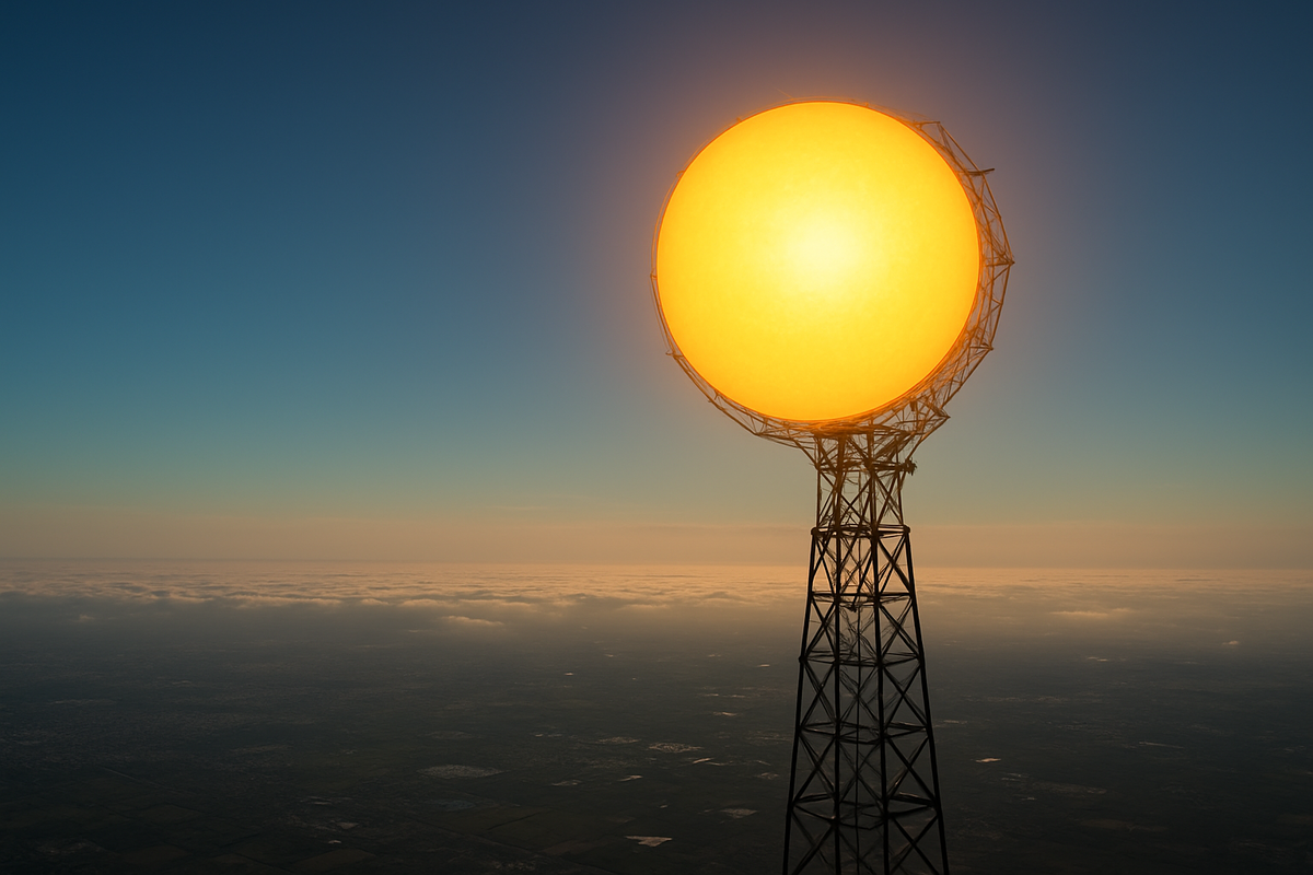 Искусственное солнце — символ будущей энергетики человечества.