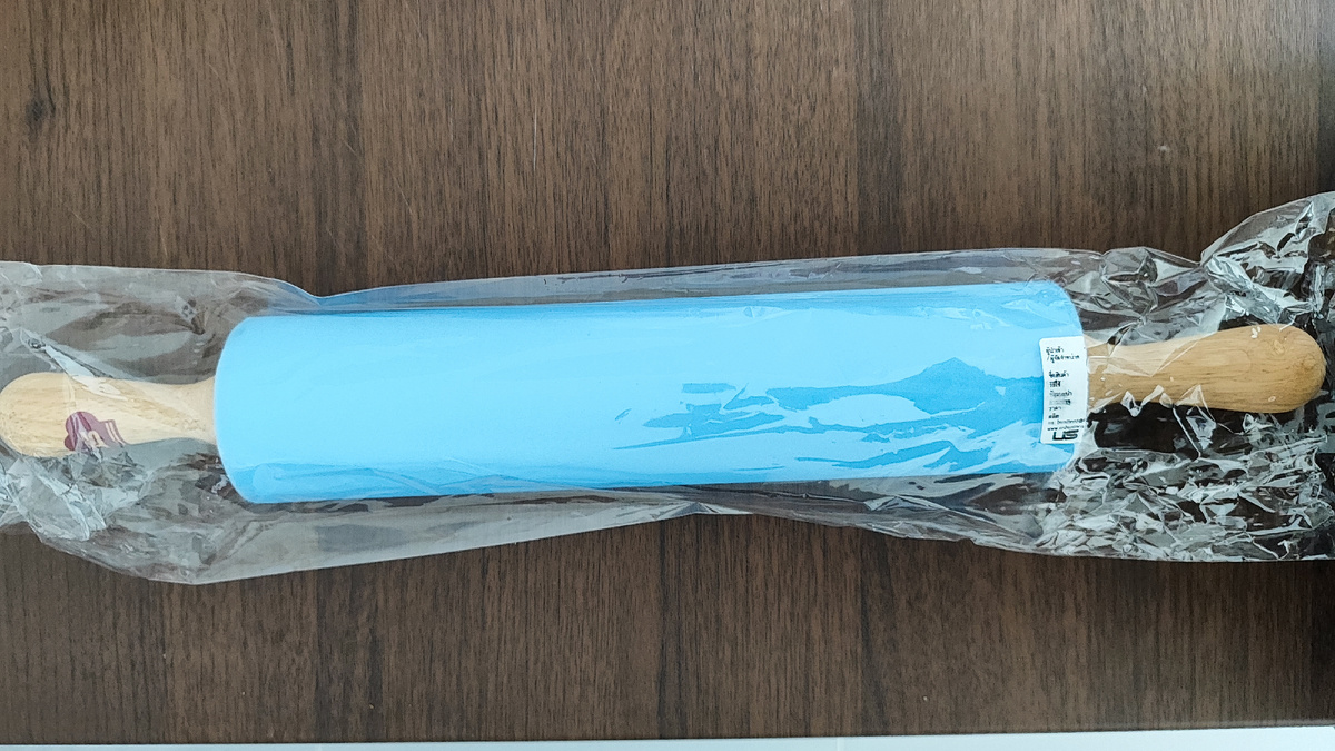 Моя новая скалочка. Буду лепить пельмешки 