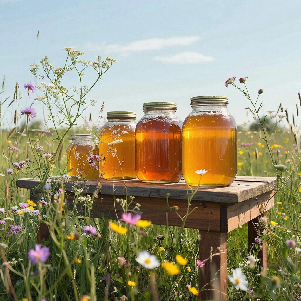 Золотая кладовая природы. Изображение сгенерировано сервисом GigaChat 