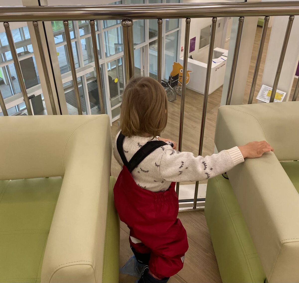 Ребенок, который уже не плачет после прививки👍