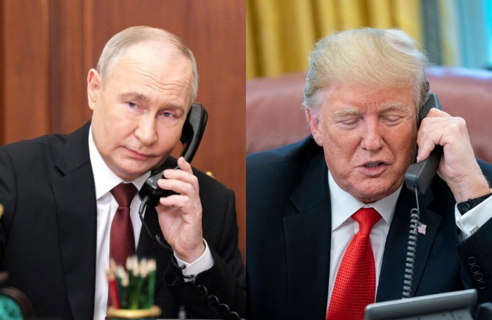    Владимир Путин и Дональд Трамп.kremlin.ru/wikipedia.org/Public Domain