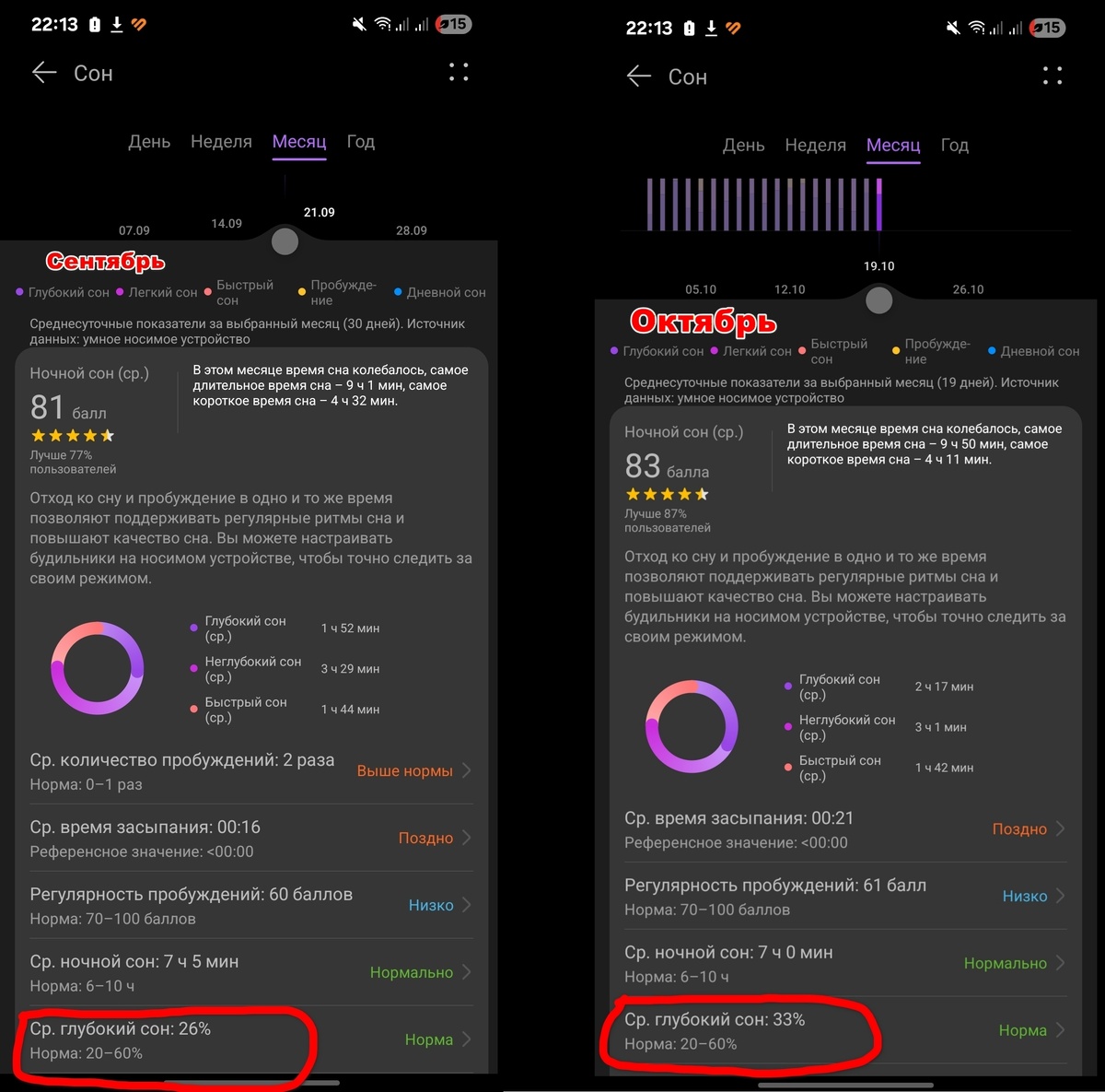 Из приложения