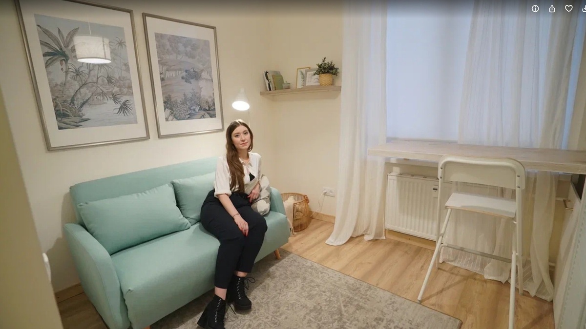 Для теста в этой статье фото из очень бюджетного проекта микроквартир 15 и 17 кв.м.