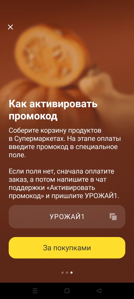 Скриншот автора 