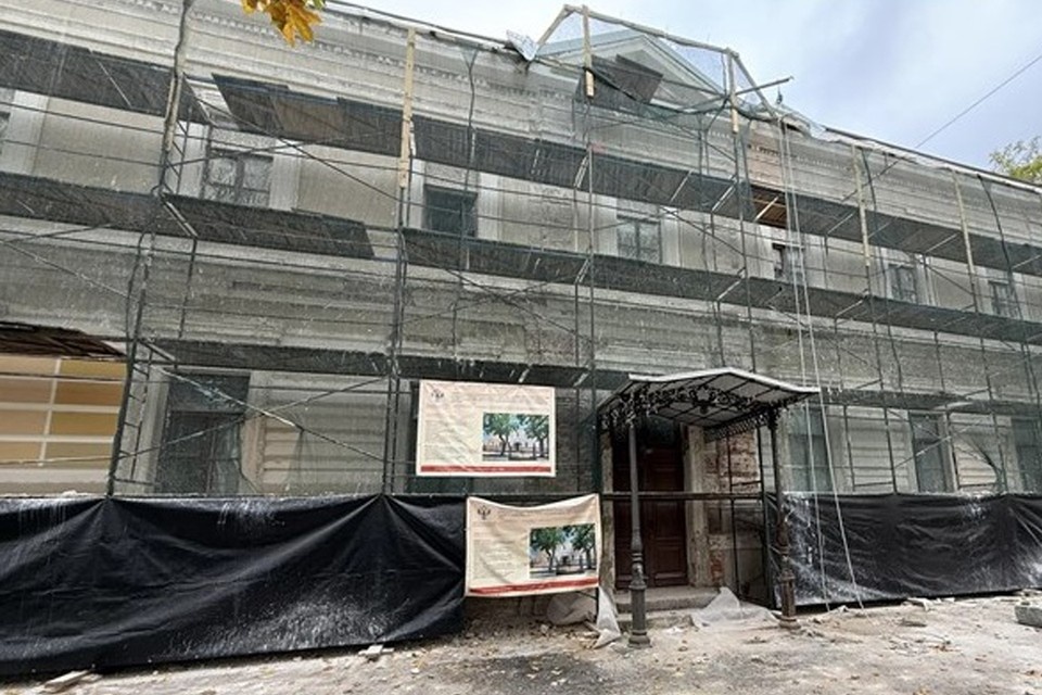    Капремонт школы длится с 2023 года. Фото: www.gov.spb.ru