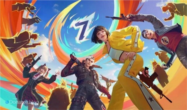   Персонажи игры Free Fire