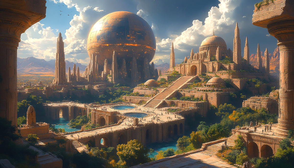 Шумеры и их боги построили удивительные города.