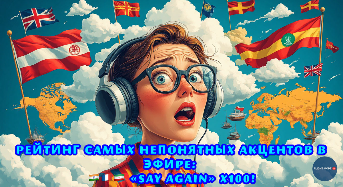 #акценты #авиационныйюмор #sayagain #языковойбарьер #английскийвавиации #смешноеобавиации #пилотскиеистории #жизньвнебе
