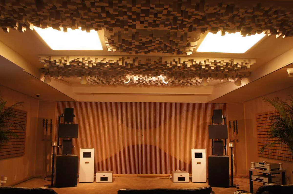 Сравнение звукопоглощающих панелей и акустических диффузоров в домашней студии Источник: Яндекс Картинки.