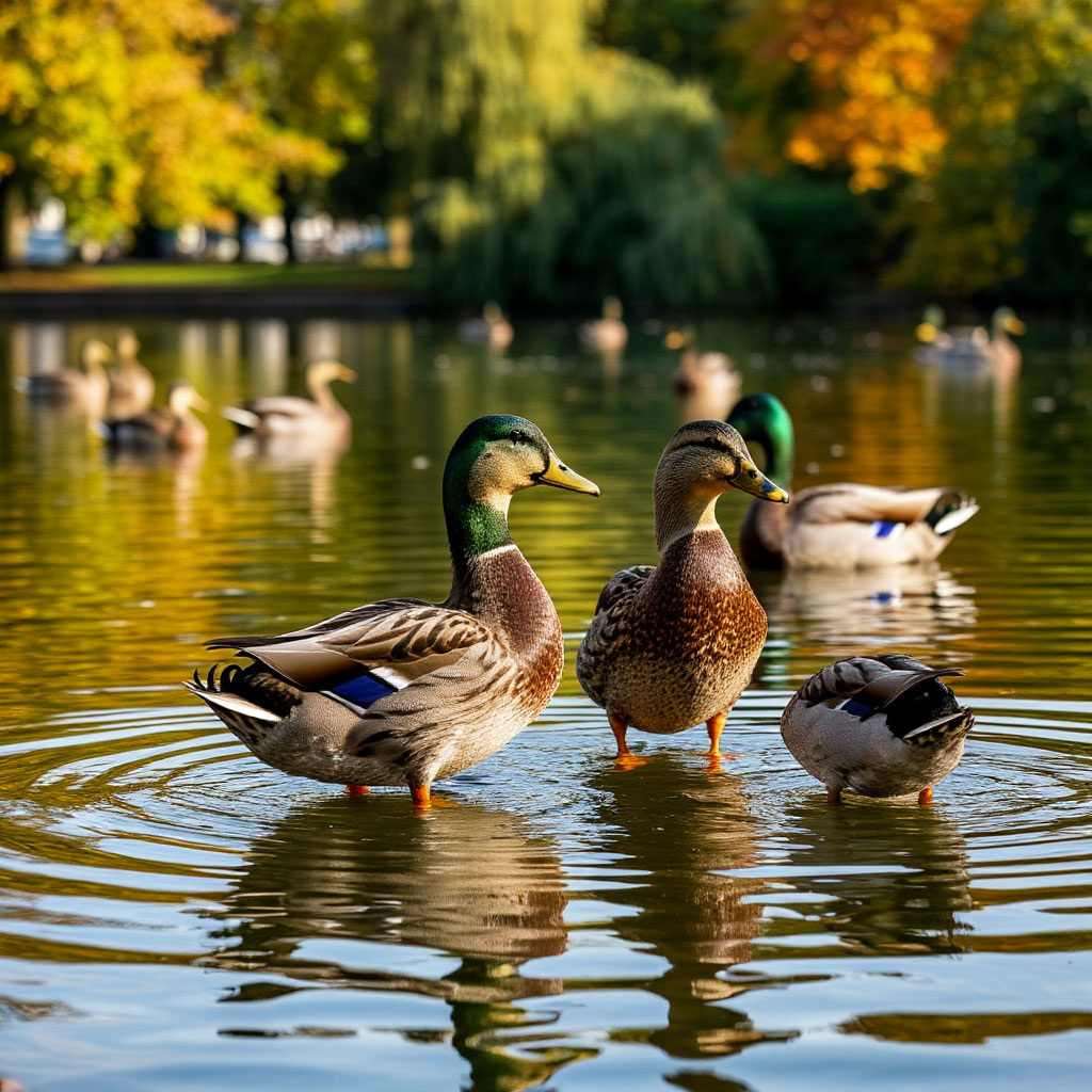 городские утки