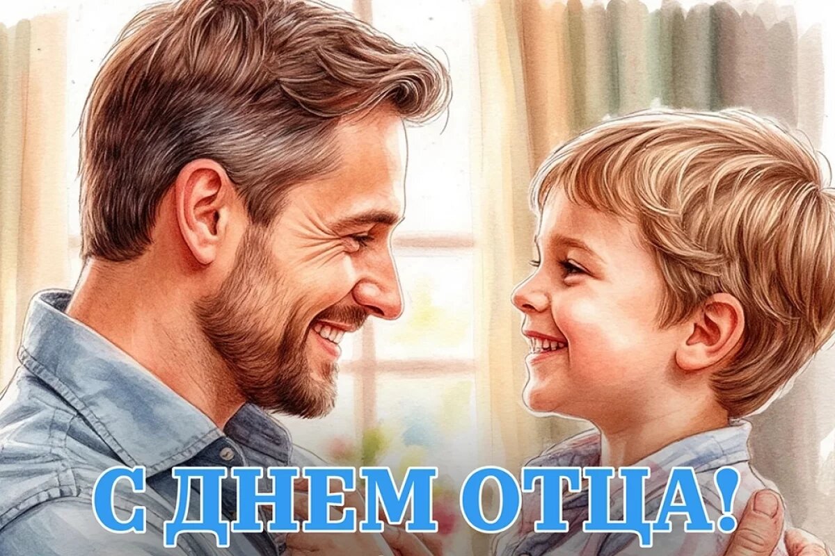    30+ открыток с Днем отца.