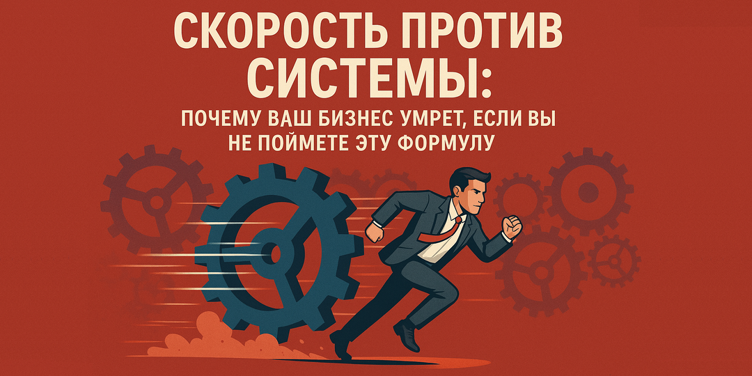 Скорость против системы: Почему ваш бизнес умрет, если вы не поймете эту формулу