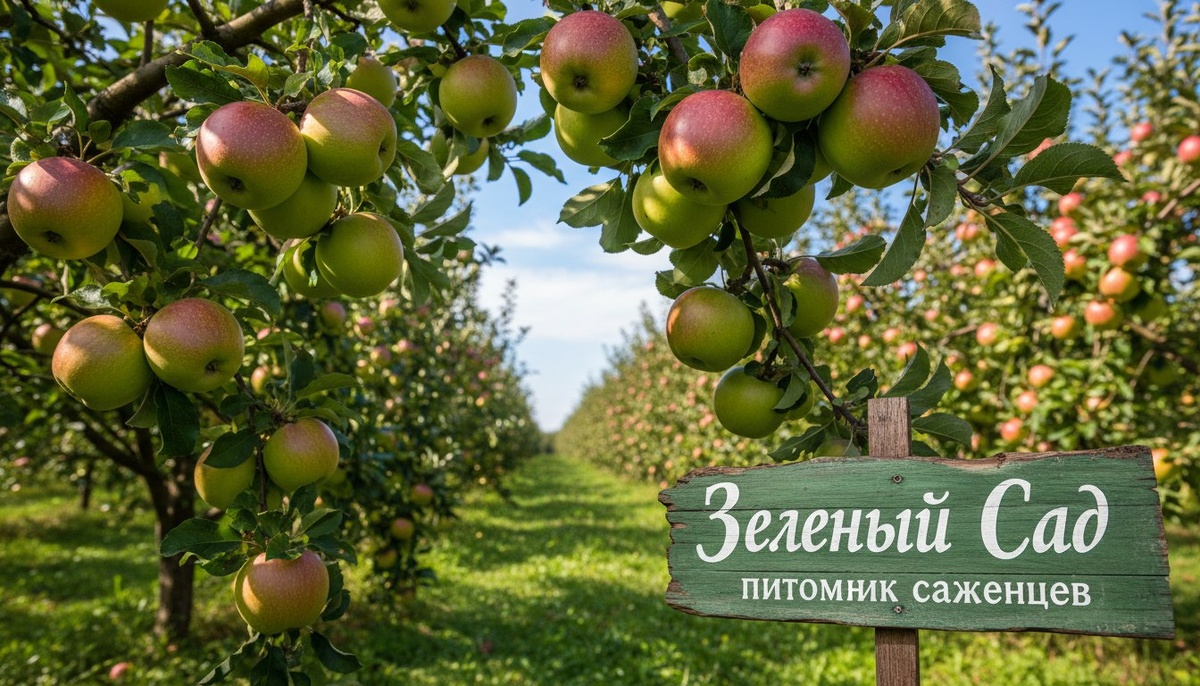 Выбор саженцев яблони в Волгограде.