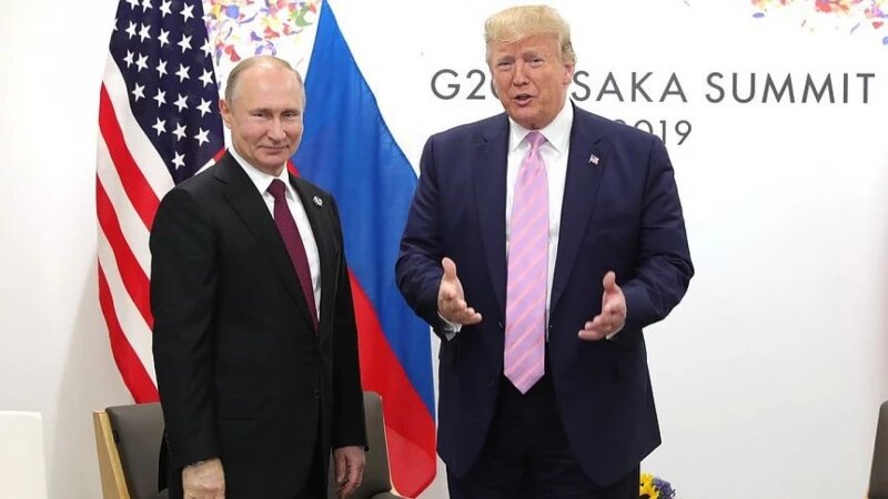     Владимир Путин и Дональд Трамп. kremlin.ru