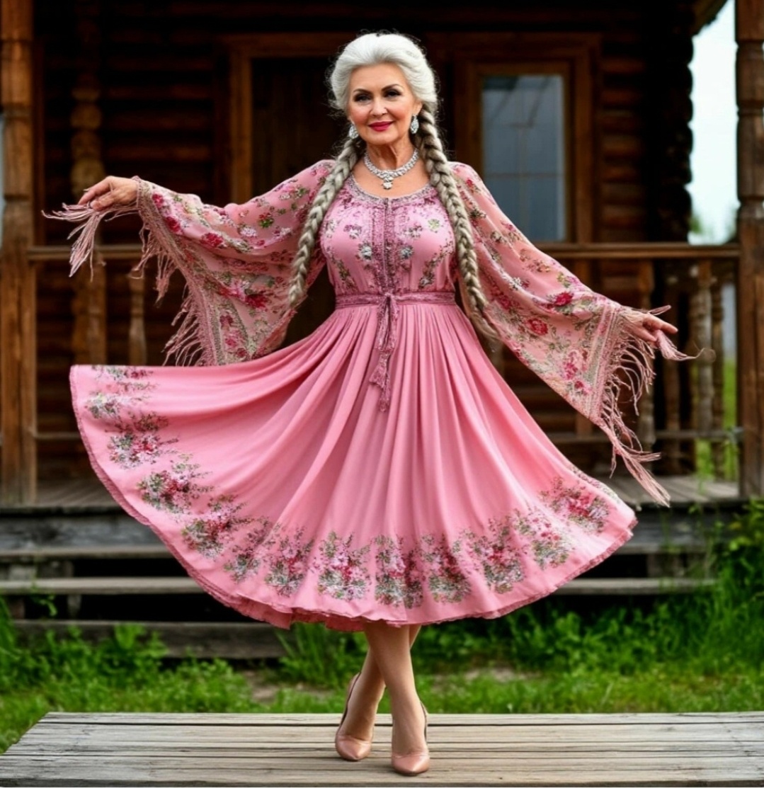 Весна! Бабуся снова влюблена.