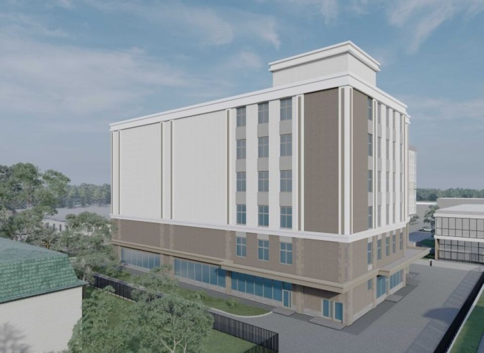    Проект здания госархива Алтайского края . Источник: АКБ «ИнвестПроект»