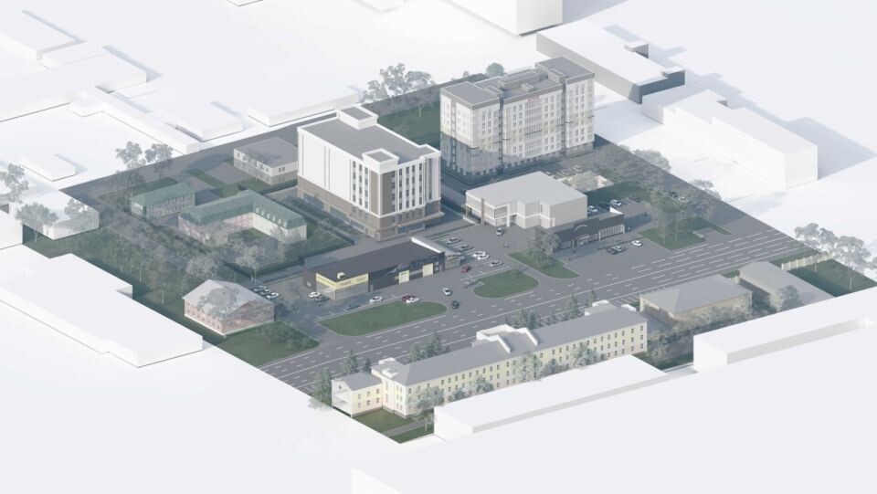    Проект здания госархива Алтайского края. Источник: АКБ «ИнвестПроект»