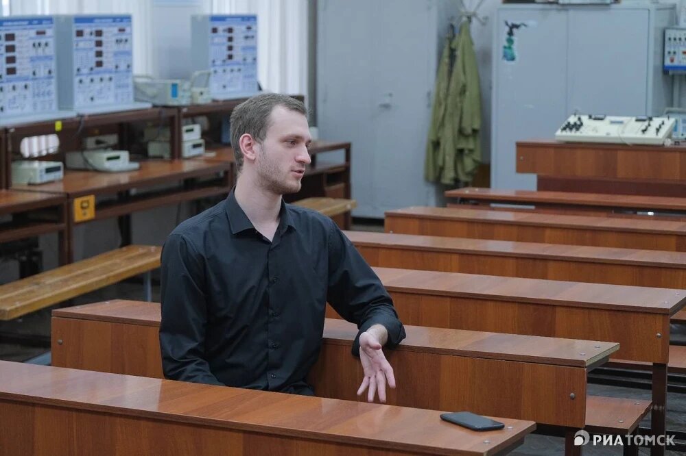    Магистр ПИШ ТУСУР Владимир Грахович, © РИА Томск. Никита Гольцов