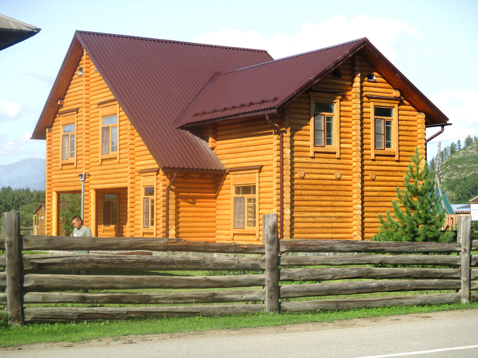 Музей рерихов в Верх-Уймоне. Здание нового выставочного павильона
