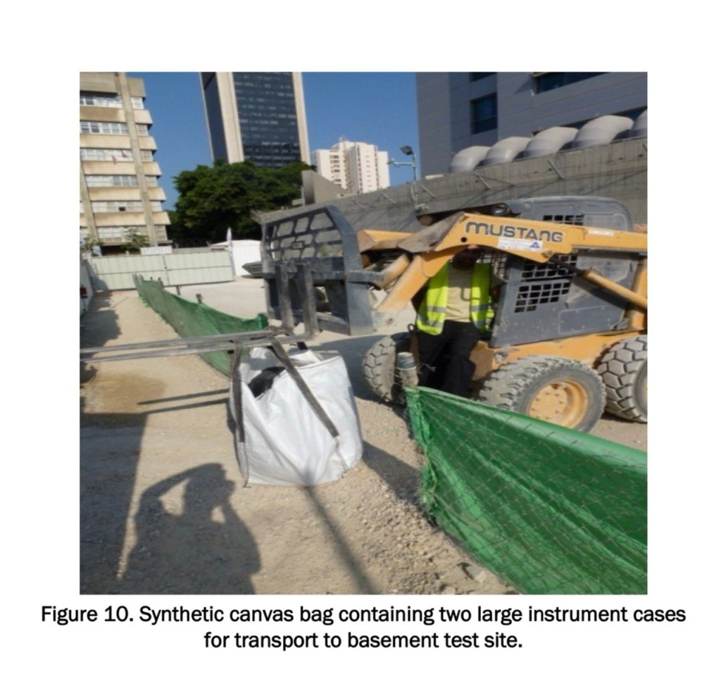 Анализ изображения, сделанного Инженерным корпусом армии США в 2013 году, показывает, что «испытательный полигон в подвале» для планируемого строительства объекта 81 расположен на месте нынешних башен Да Винчи.