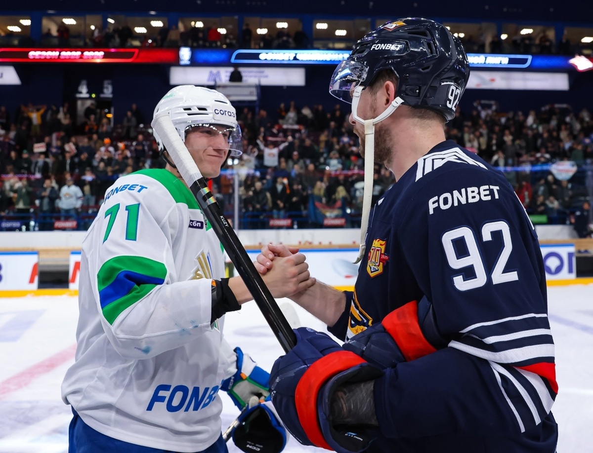 Магнитогорские Кузнецовы – Максим из «Салавата Юлаева» и Евгений из «Металлурга».