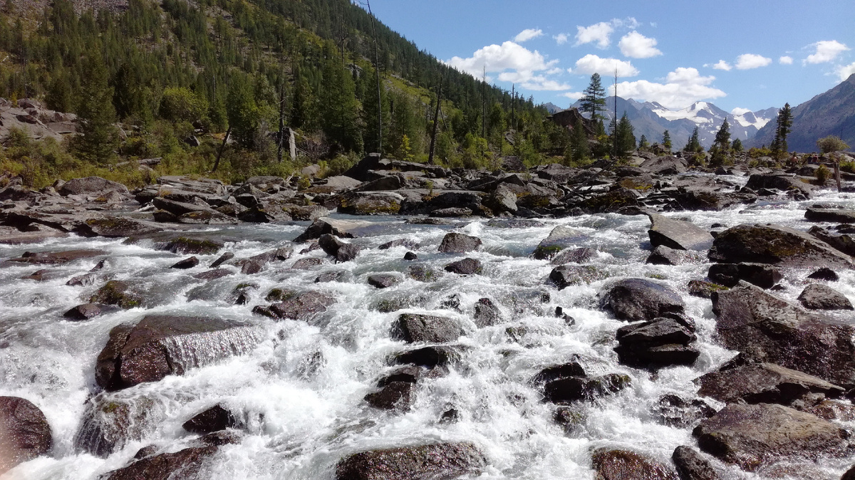 Пороги на Мультинских озерах (Фото: Nixe (Bearna Team))