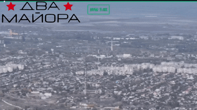    Прилёты по Херсону. Видео: "Два Майора"