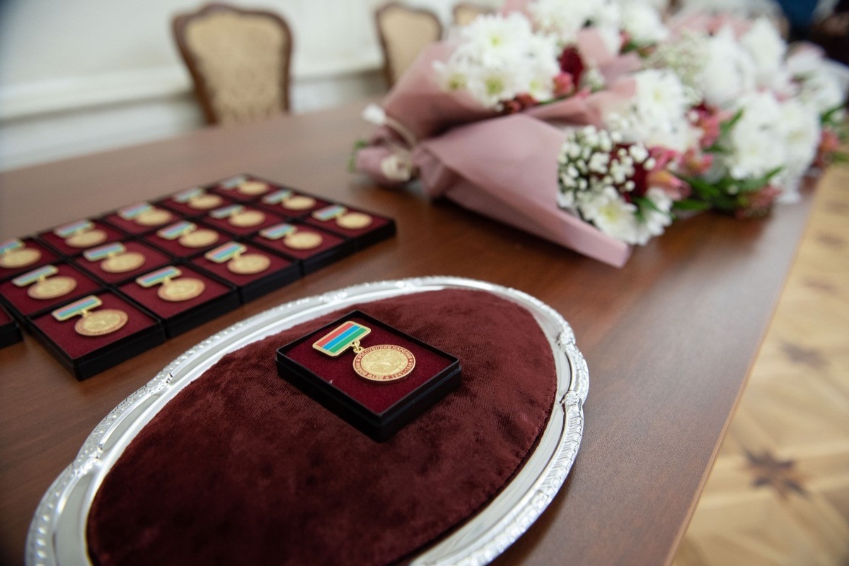    Нагрудный знак "Дети войны". Фото: Минсоцзащиты Карелии