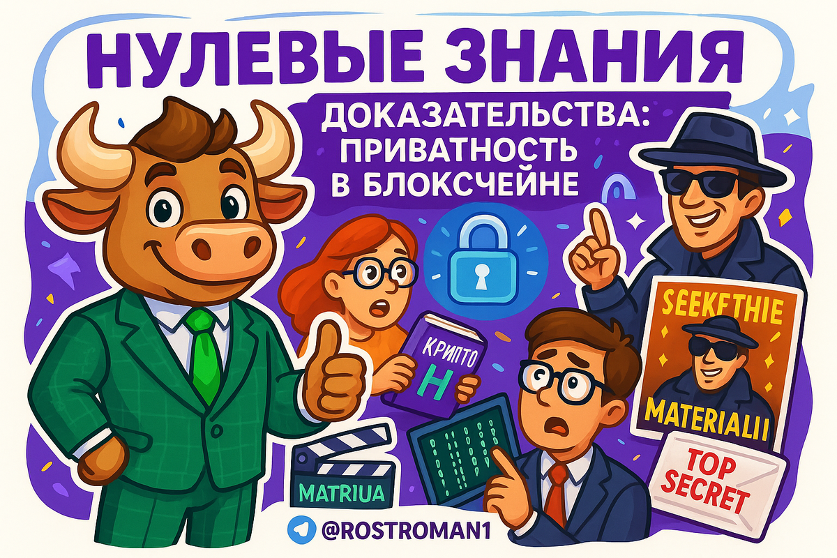    Zero-knowledge доказательства: скрытая угроза приватности или ключ к анонимному блокчейну? РоСТ | Роман о Системном Трейдинге