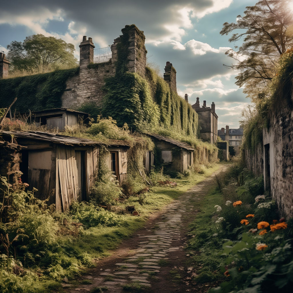 Предместье Парижа.