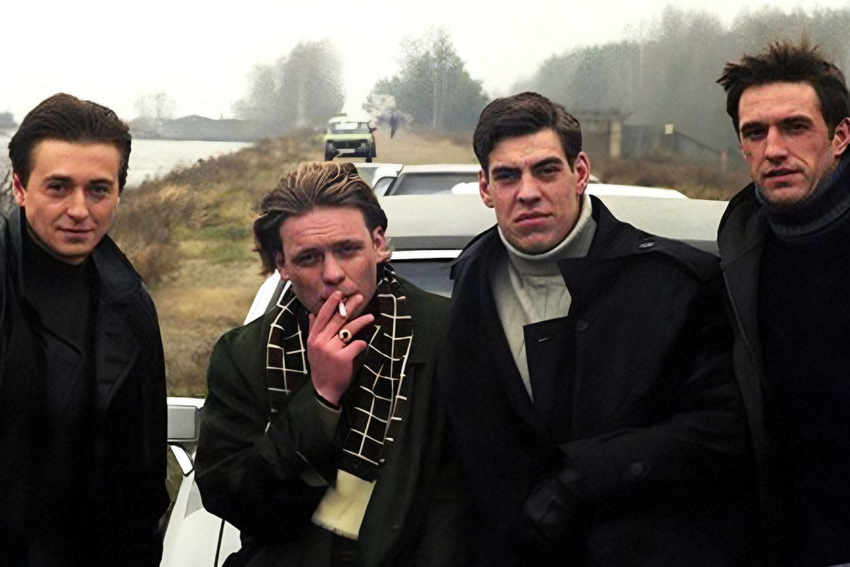 Фото со съёмок сериала "Бригада".