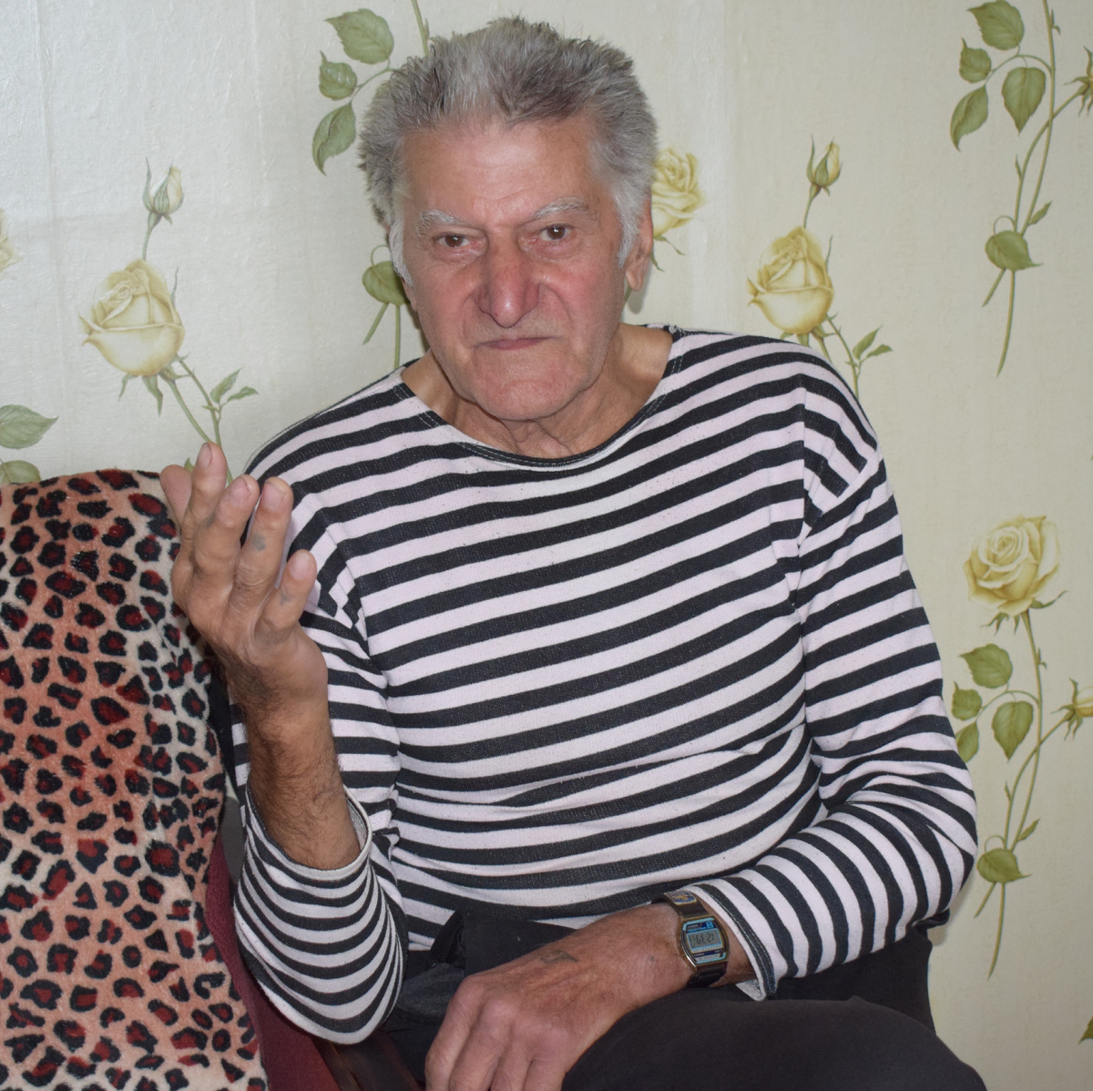 Ерджаник Суренович много лет назад приехал в Сибирь из Армении. Здесь и остался. Фото автора