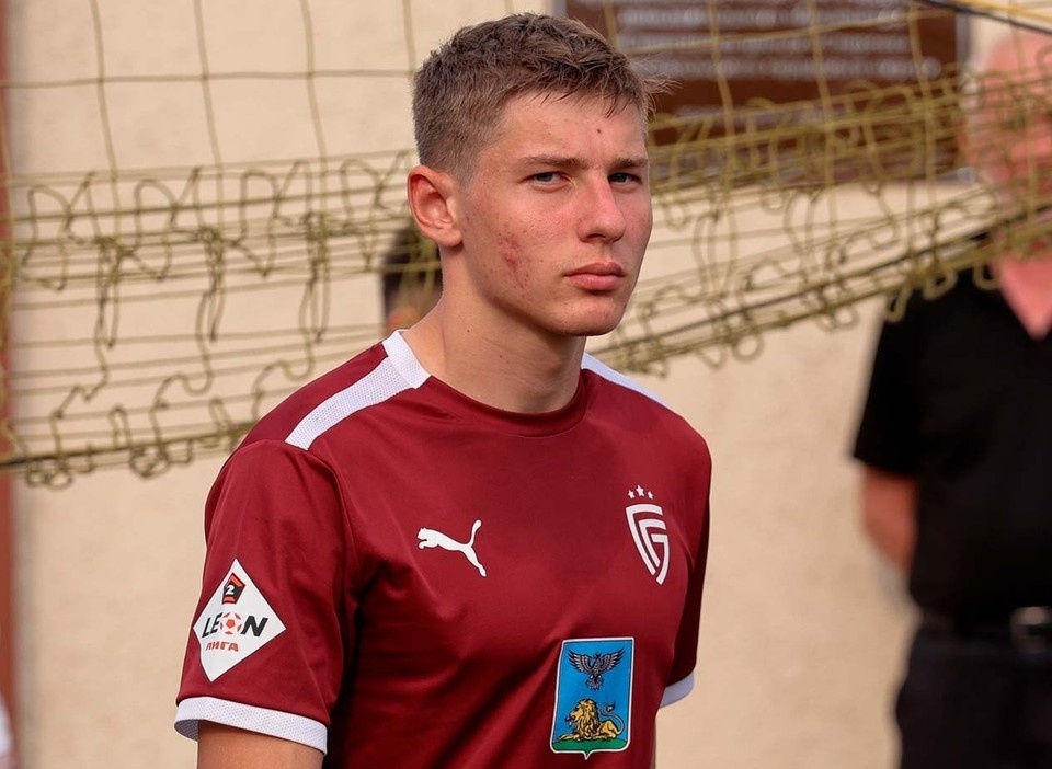    Давид Гагуа. ФК «Салют Белгород», ВКонтакте.